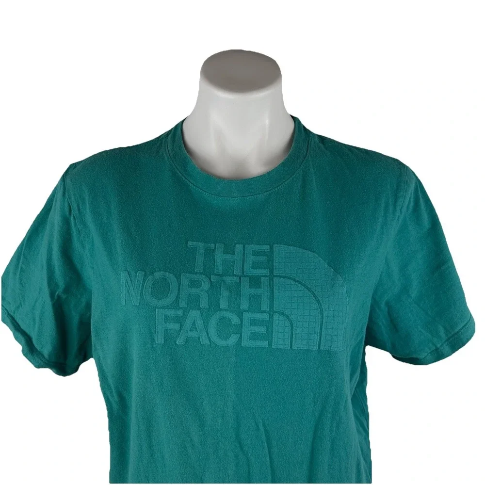 The North Face Womens XL Green Outdoors Graphic Short‎ Sleeve Crew Neck Tshirt - Picture 2 of 10